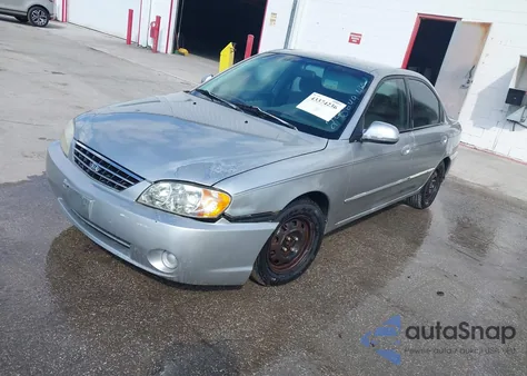 2003 Kia Spectra Ls из США, поврежденный, VIN KNAFB121035298649